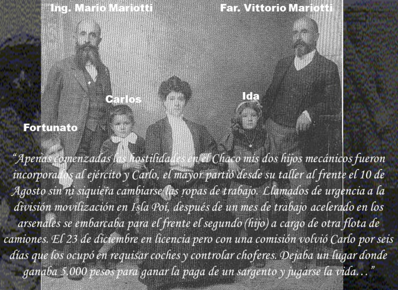 Chaco - Mario Mariotti Y Familia