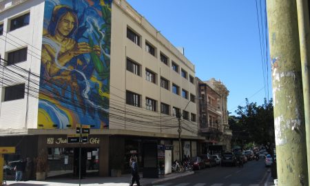 Mural En Estrella Y Palma