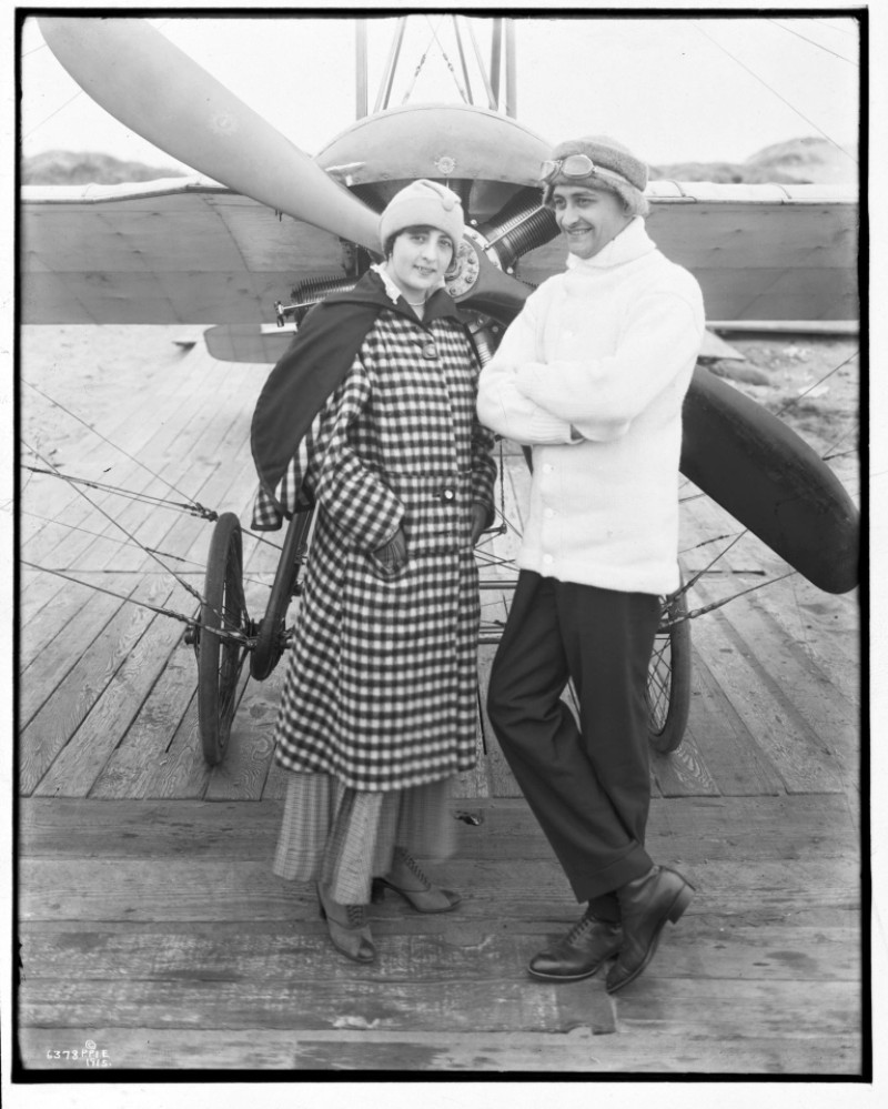 Silvio Pettirossi - y su esposa Sara Usher De Pettirossi