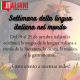 Settimana della lingua italiana nel mondo - Annuncio