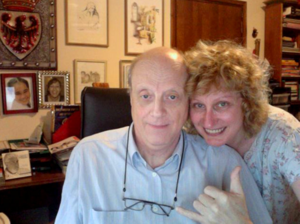Circulo trentino - Elisabetta Deavi y su Marido Mario Bort