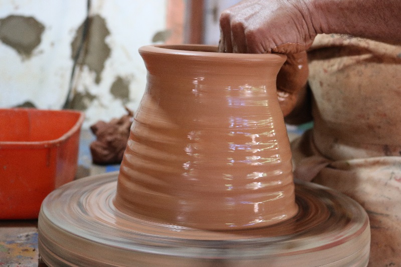 arcilla - Dedos en la arcilla