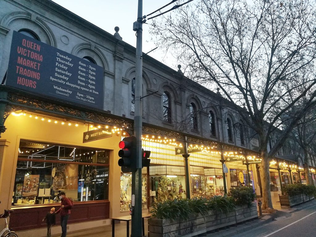 Queen Victoria Market - Elizabeth Street Shops And Cafes