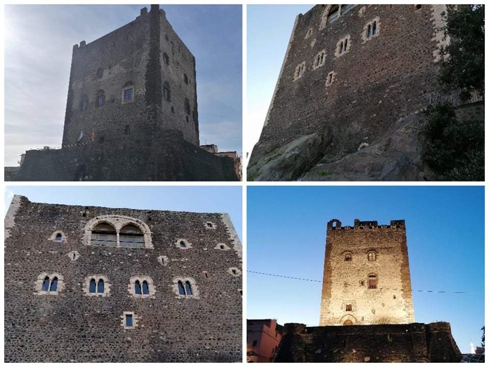 Fra i dongioni dell'area etnea abbiamo anche il castello di Adrano, oggi museo regionale