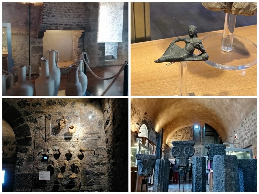 Il museo "Saro Franco" all'interno del dongione di Adrano