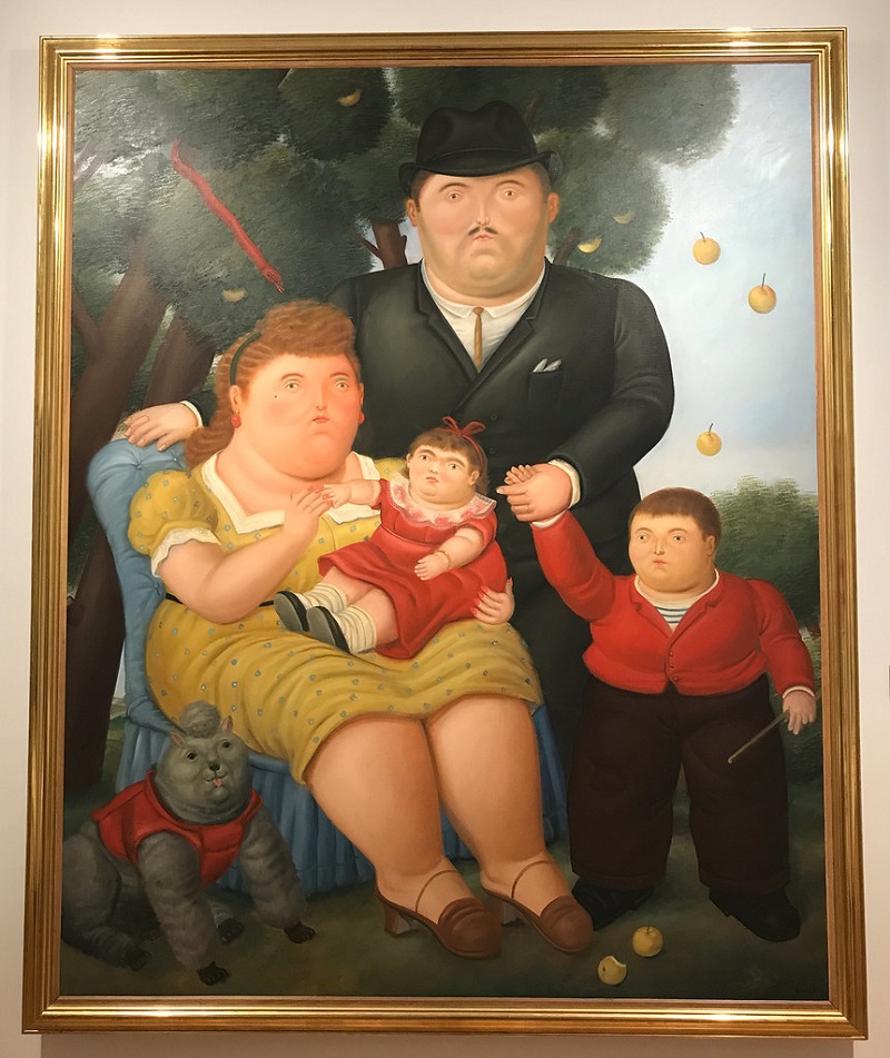 Museo Botero - Pintura Una Familia