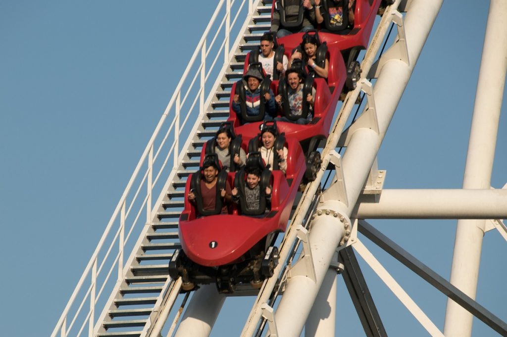 Parque de atracciones - Montana Rusa