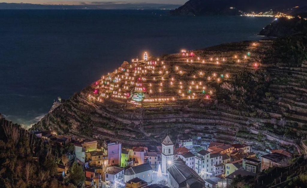 Manarola - Noche Y Pesebre