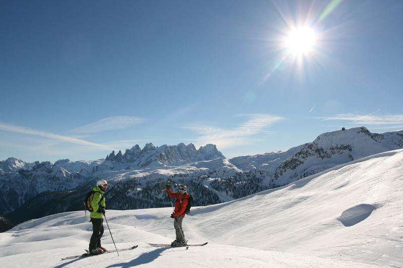 esquiar - Dolomites