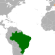 língua italiana - Mapa Brasil Italia