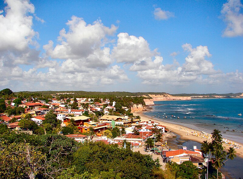 praias do Brasil - Vista Superior De La Playa