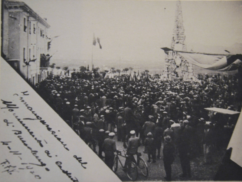 Inaugurazione Del Monumento 1930