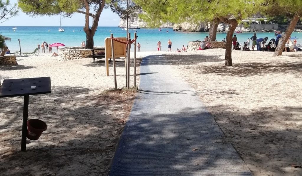 Spiaggia Accessibile Durante Il Sopralluogo
