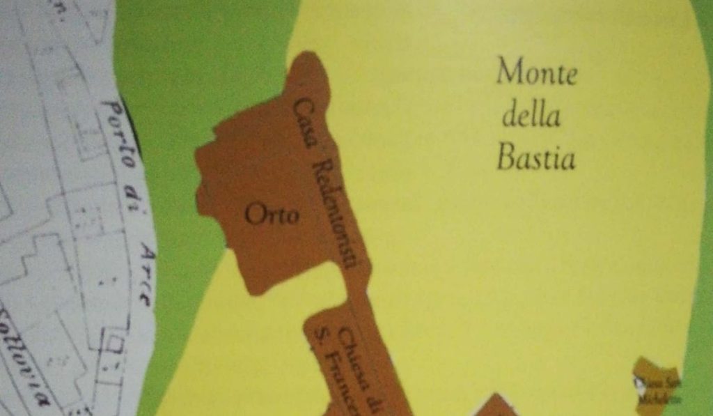 Mappa Monte Della Bastia
