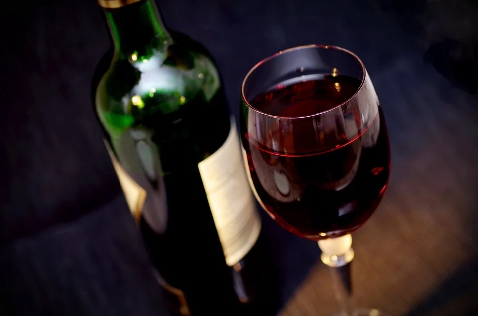 Bicchiere Di vino Novello