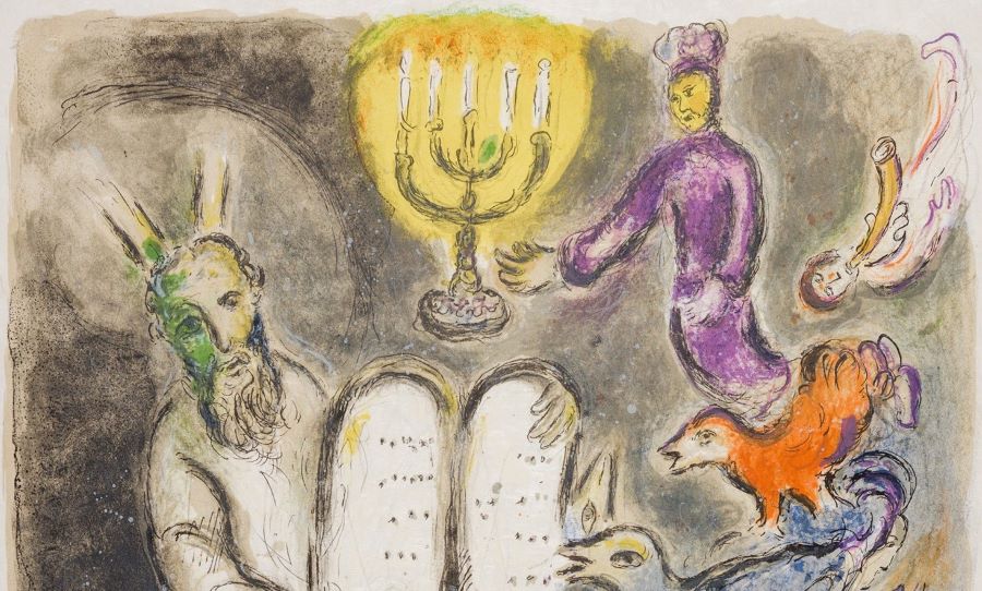 chagall Bibbia Illustrazione