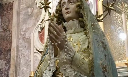 La Statua Venerata A Catanzaro Dei Maria Ss Dellimmacolata