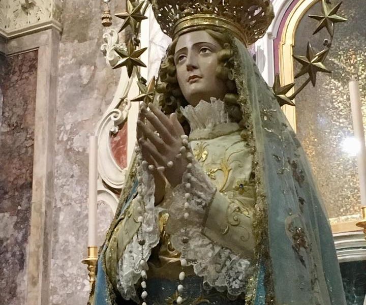 La Statua Venerata A Catanzaro Dei Maria Ss Dellimmacolata