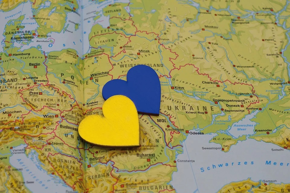 emergenza Ucraina Carta geografica