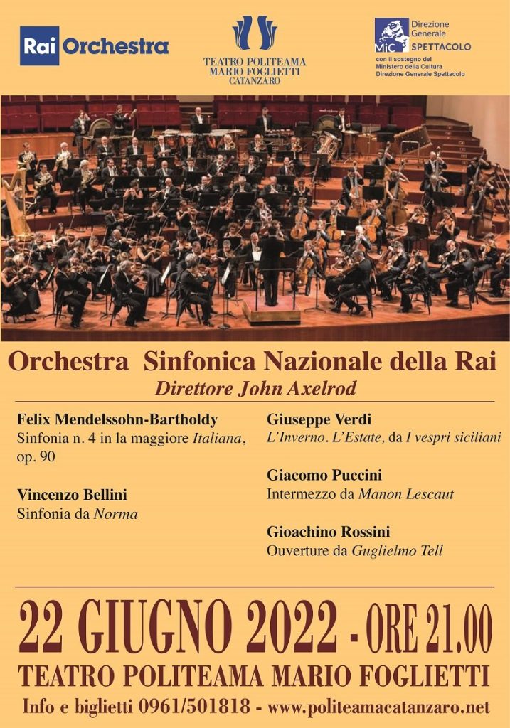 Orchestra Rai Locandina
