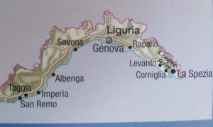 liguria - Mapa