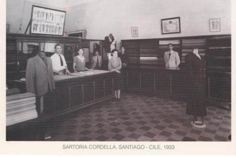 Las familias que llegaron de la Apulia y sus descendientes - Sastreria Cordella en Santiago de Chile