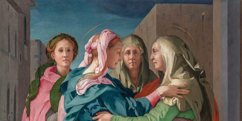 Pontorme a la manera del artista - La Visitacion