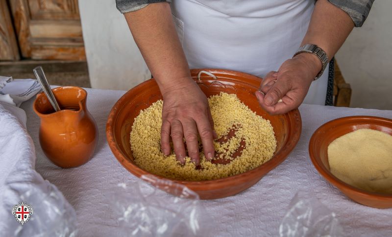 Fregula - Preparazione