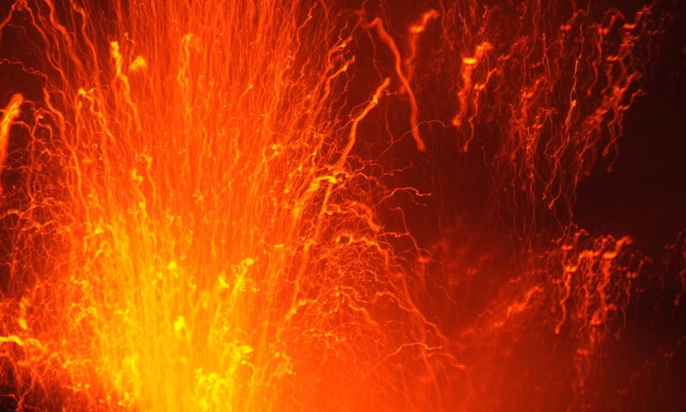 erupción - Magma