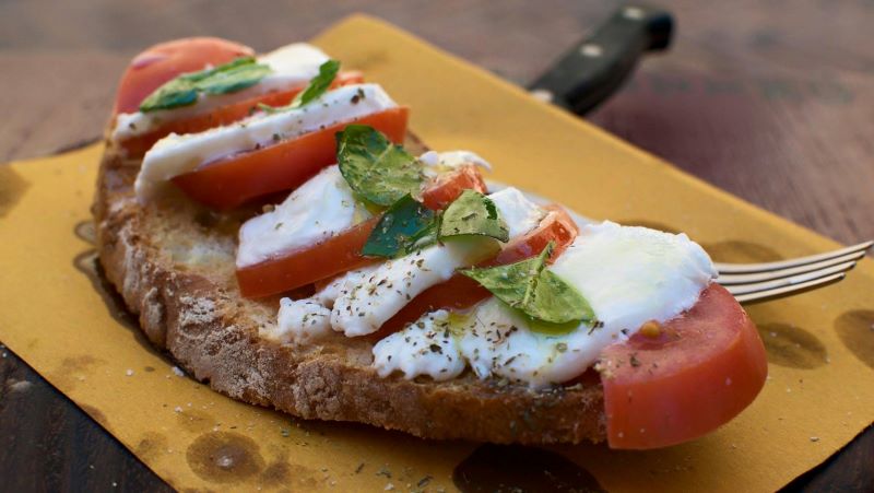 insalata caprese - Bruscheta