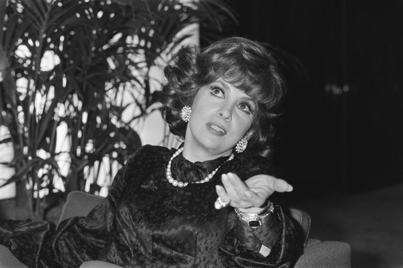 Gina Lollobrigida 1985