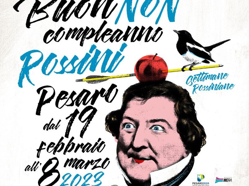 Continúan Los Festejos Por El No Cumpleaños De Gioachino Rossini En Italia