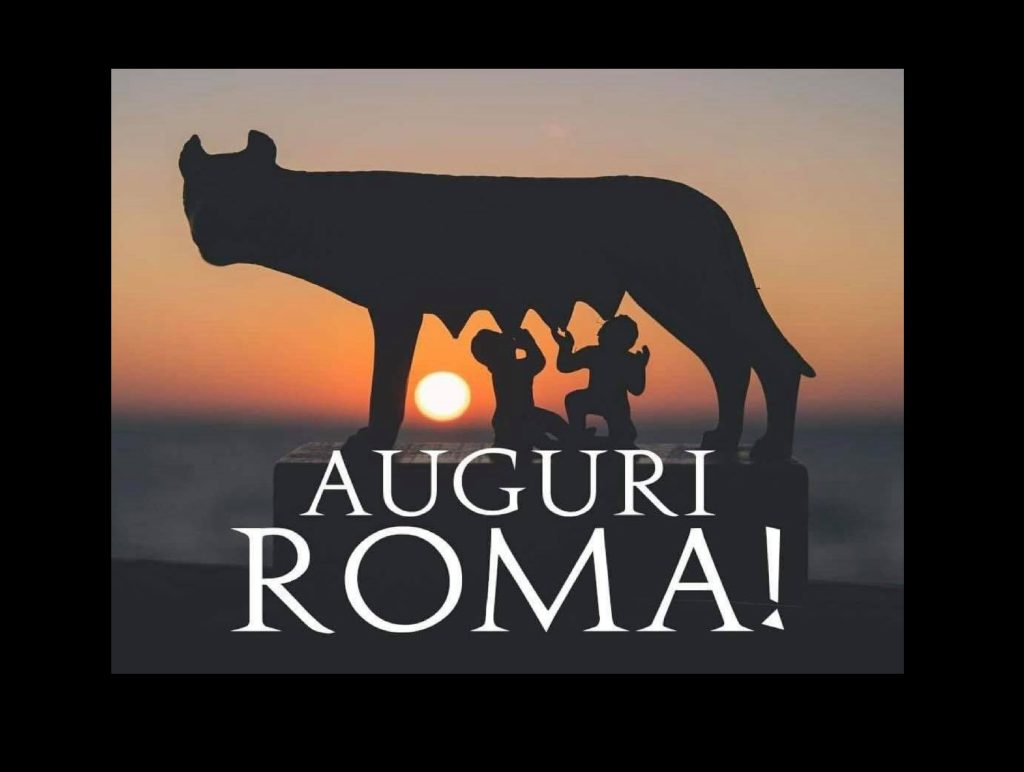 21 de abril - Auguri Roma Lupa