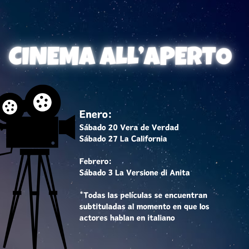 Cinema all'aperto - Pelícuas Orden