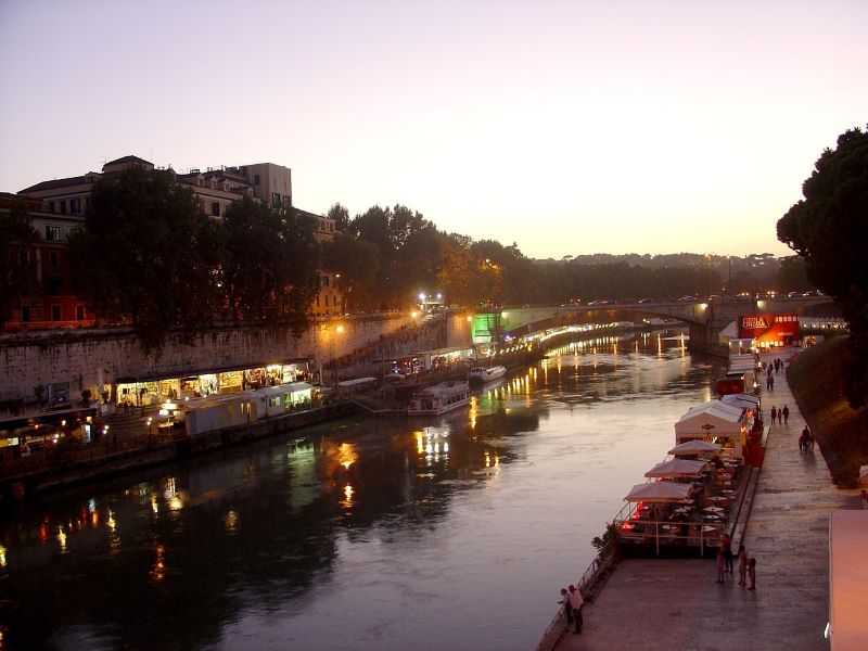 Año Nuevo en Roma - Rio Tiber