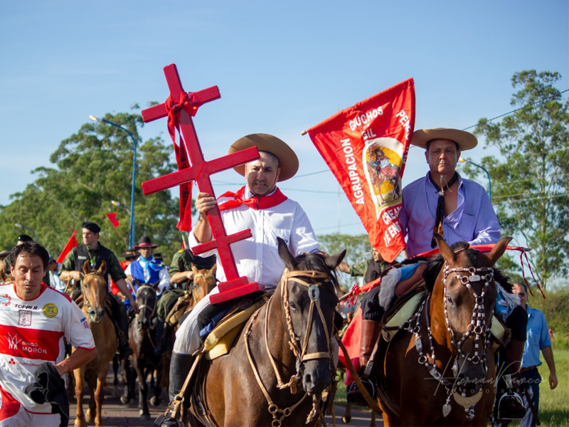 gauchito Gil - procesión