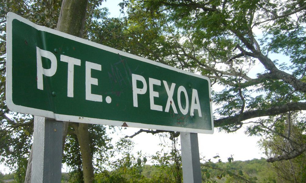 puente Pexoa - cartel