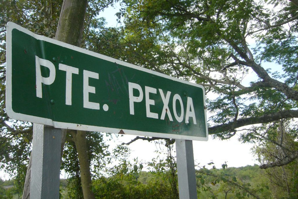 puente Pexoa - cartel