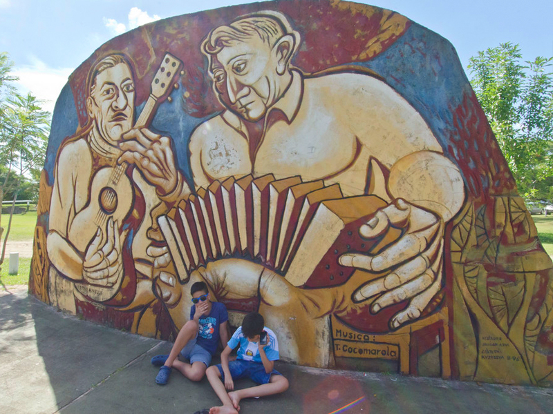 Anfiteatro - Mural Coco Sitio