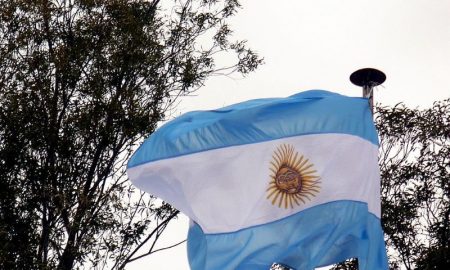 Chavarría - Bandera Argentina