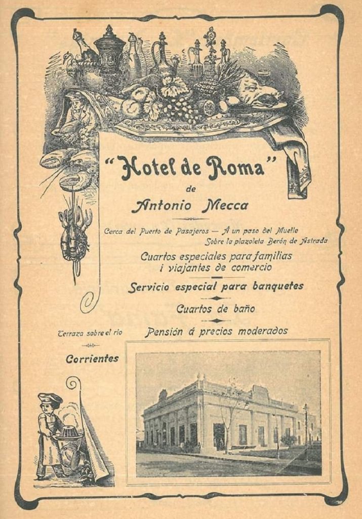 Hotel De Roma - Publicidad