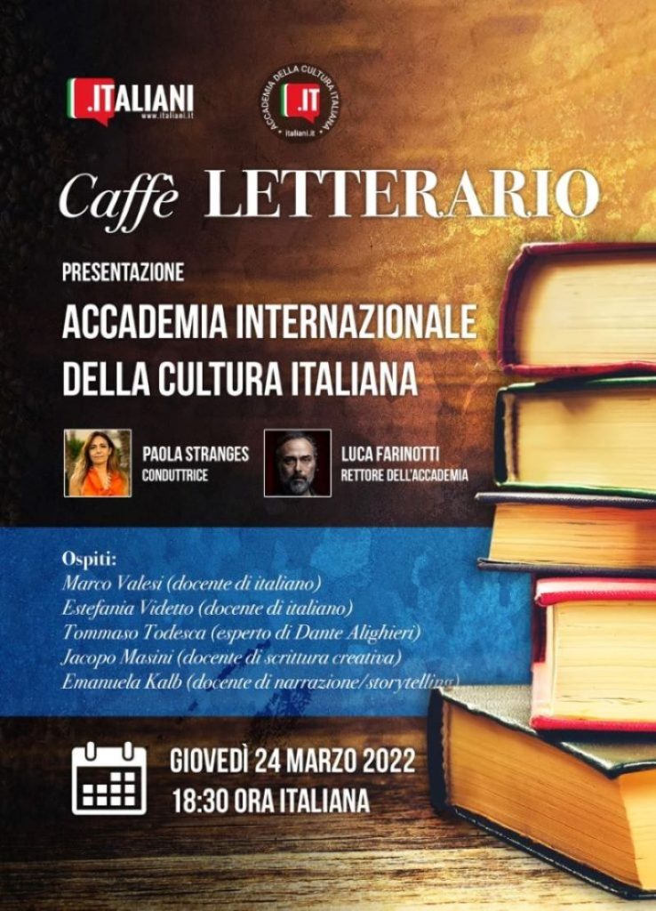 Academia Flyer Cafe Literario