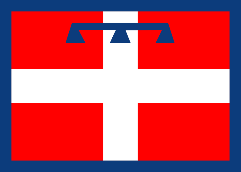 Día Del Inmigrante - Bandera De Piemonte
