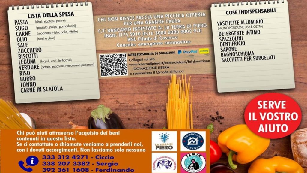 La Terra Di Piero: locandina aiuti