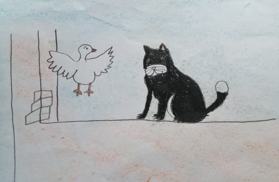 Disegno La Gabbianella E Il Gatto