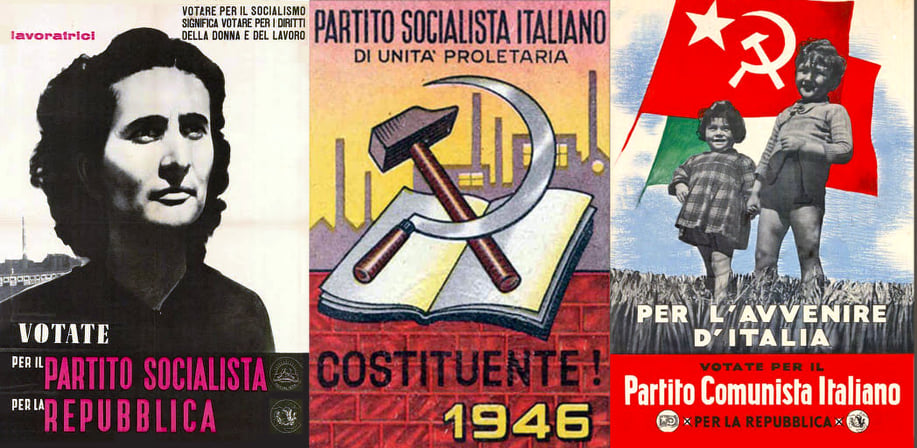 2-3 giugno 1946 - Partito Socialista Repubblica