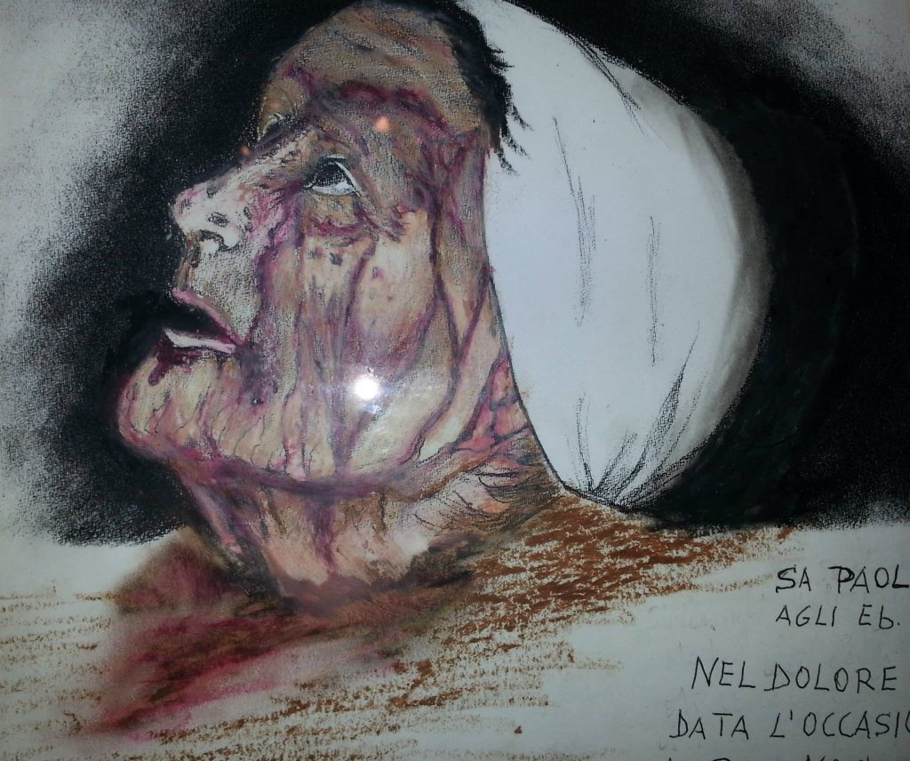 Elena Aiello Sudorazione Dipinto