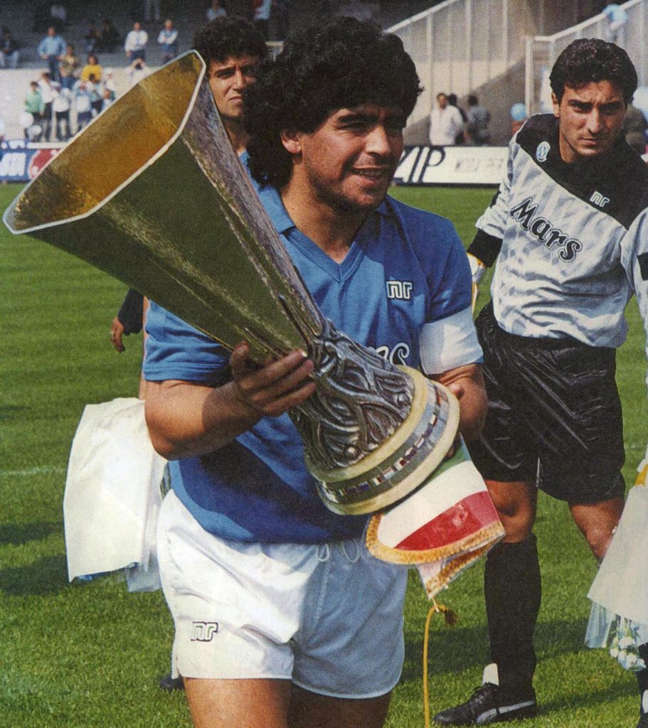 Maradona Coppa Uefa