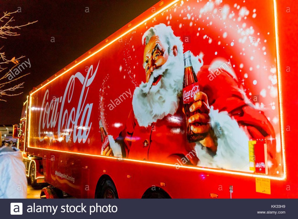 Copertina Babbo Natale Coca Cola