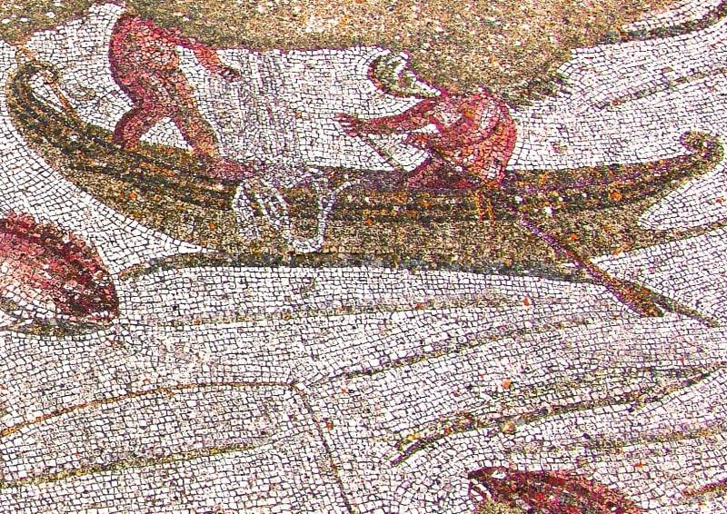 Mosaico Pesca del Tonno legionari romani
